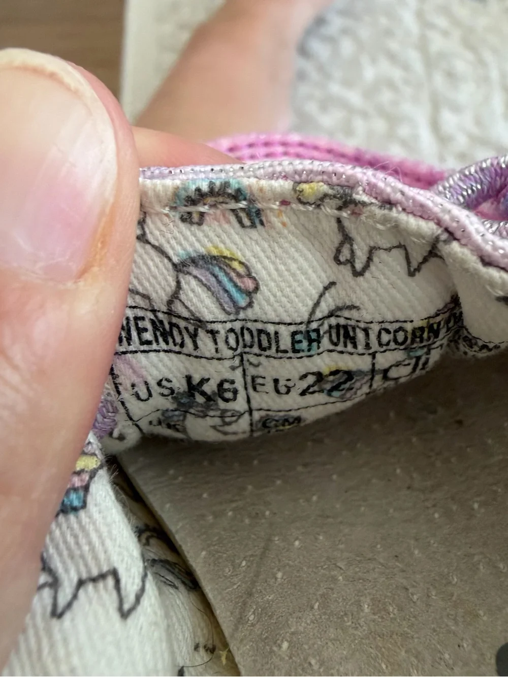 Hey Dude Wendy Slip On Shoes Pink Blue Tie Dye Color Size 6C Toddler Girl